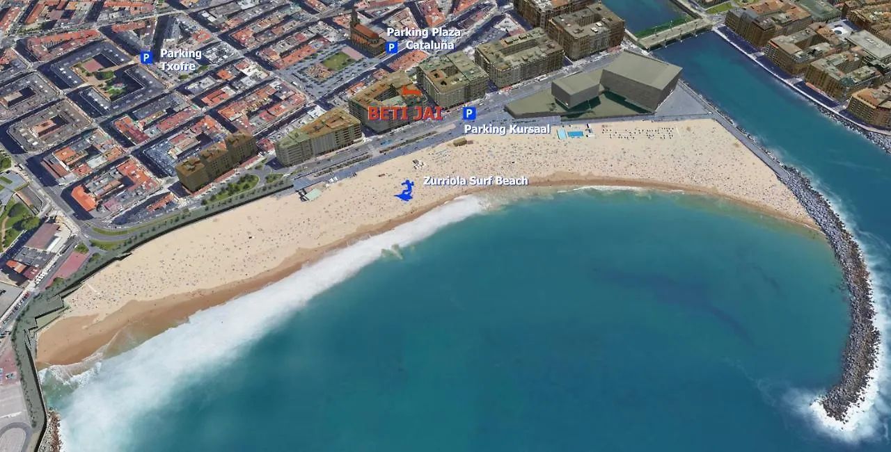 Appartement BetiJai - Basque Stay Saint-Sébastien